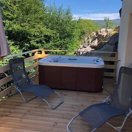 Le Panoramique Au Calme Avec Jacuzzi Soultzbach les Bains